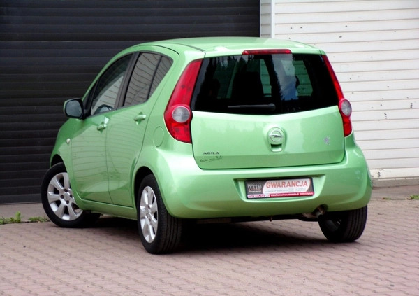 Opel Agila cena 15900 przebieg: 170900, rok produkcji 2008 z Gryfów Śląski małe 436